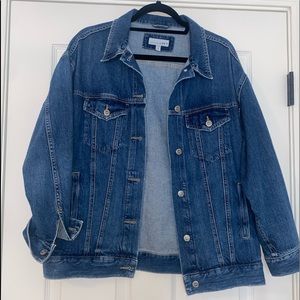 Ann Taylor blue Jean jacket. Never worn